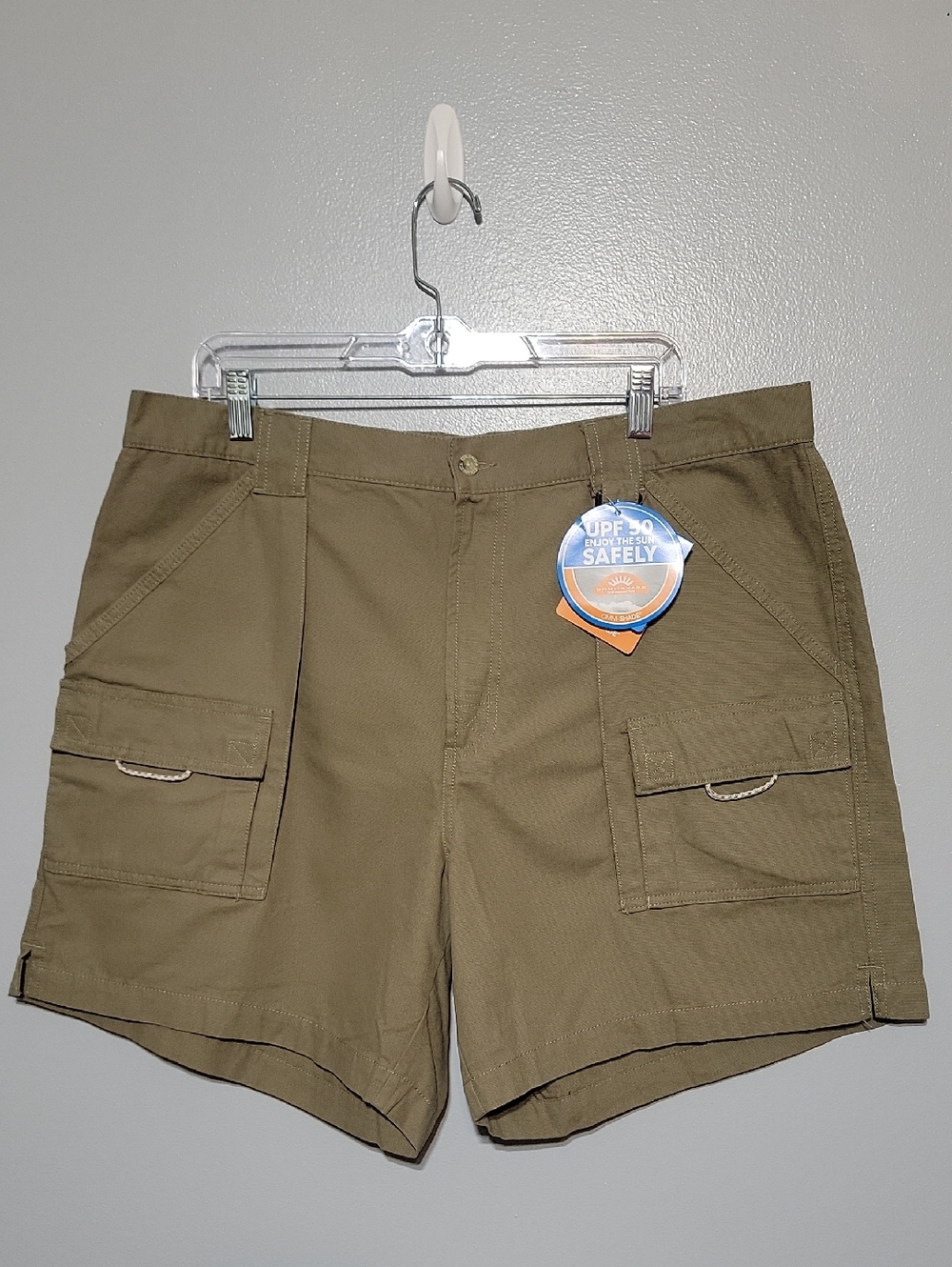 Columbia Mens PFG Brewha II Shorts Cargo Casual UPF 50 Omni Shade Sz XL Outdoor